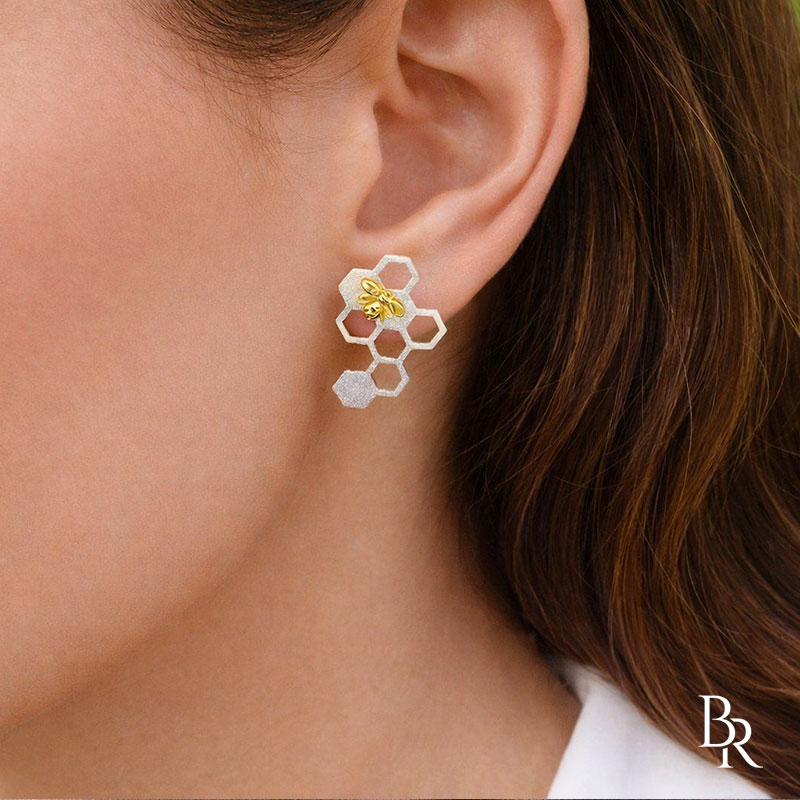 srebarni-obetsi-honeycomb-beellisima