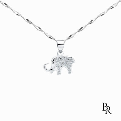Сребърно колие за късмет LUCKY ELEPHANT